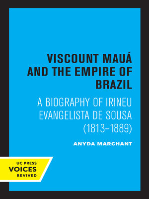 cover image of Viscount Maua and the Empire of Brazil